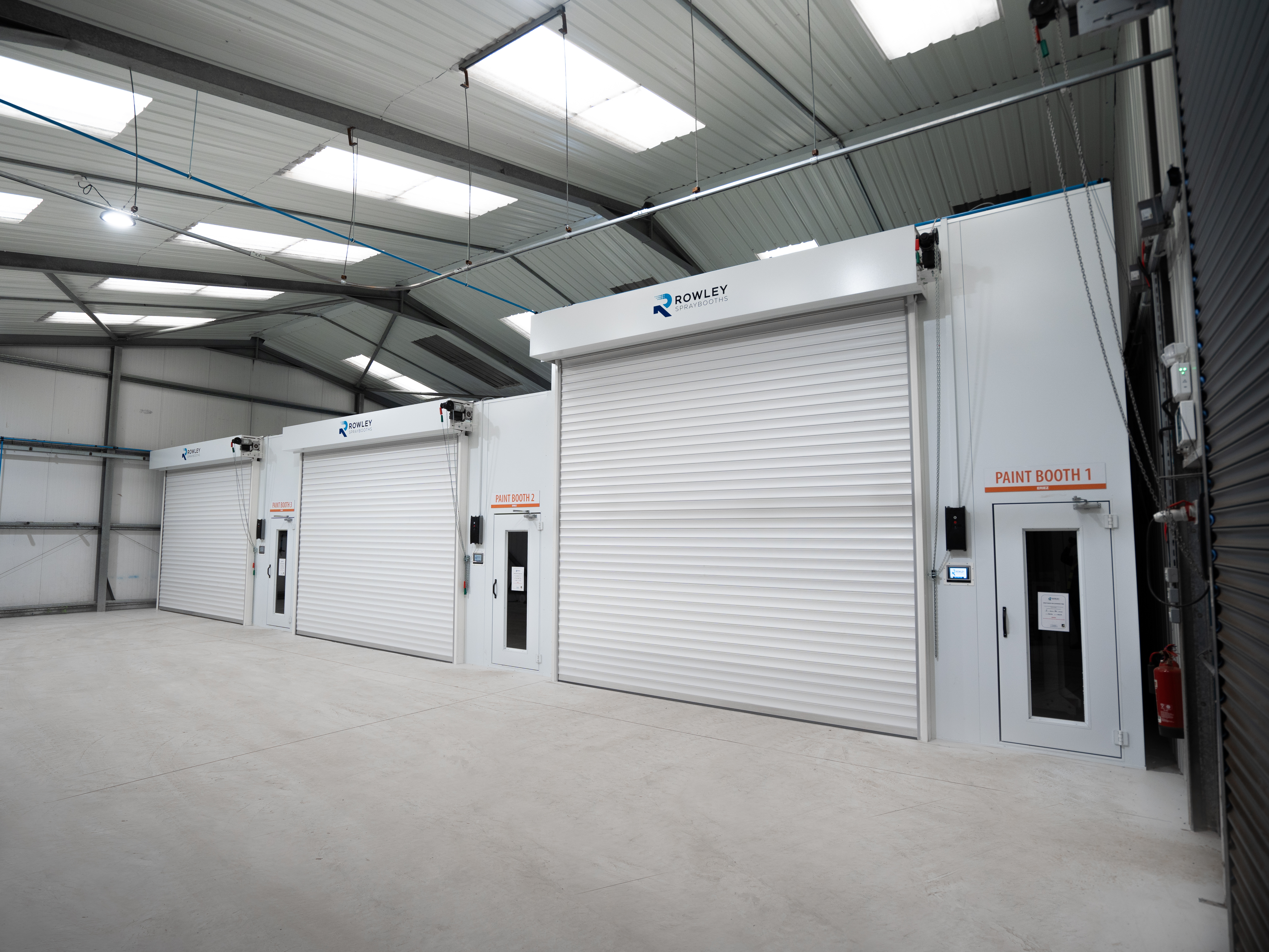 Eriez Europe Paint Booth